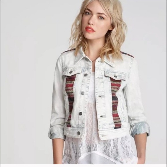 Free People Jackets & Blazers - Free People Baja Denim Jacket